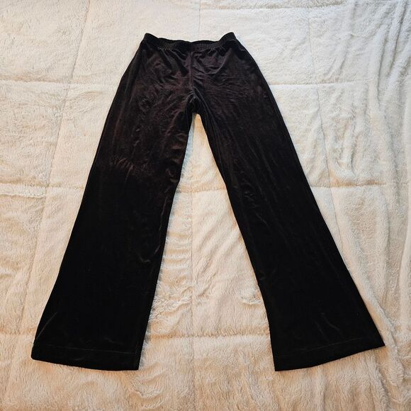 Notations Women's Elastic Palazzo Pull-On Black Pants Size Small - Picture 2 of 4